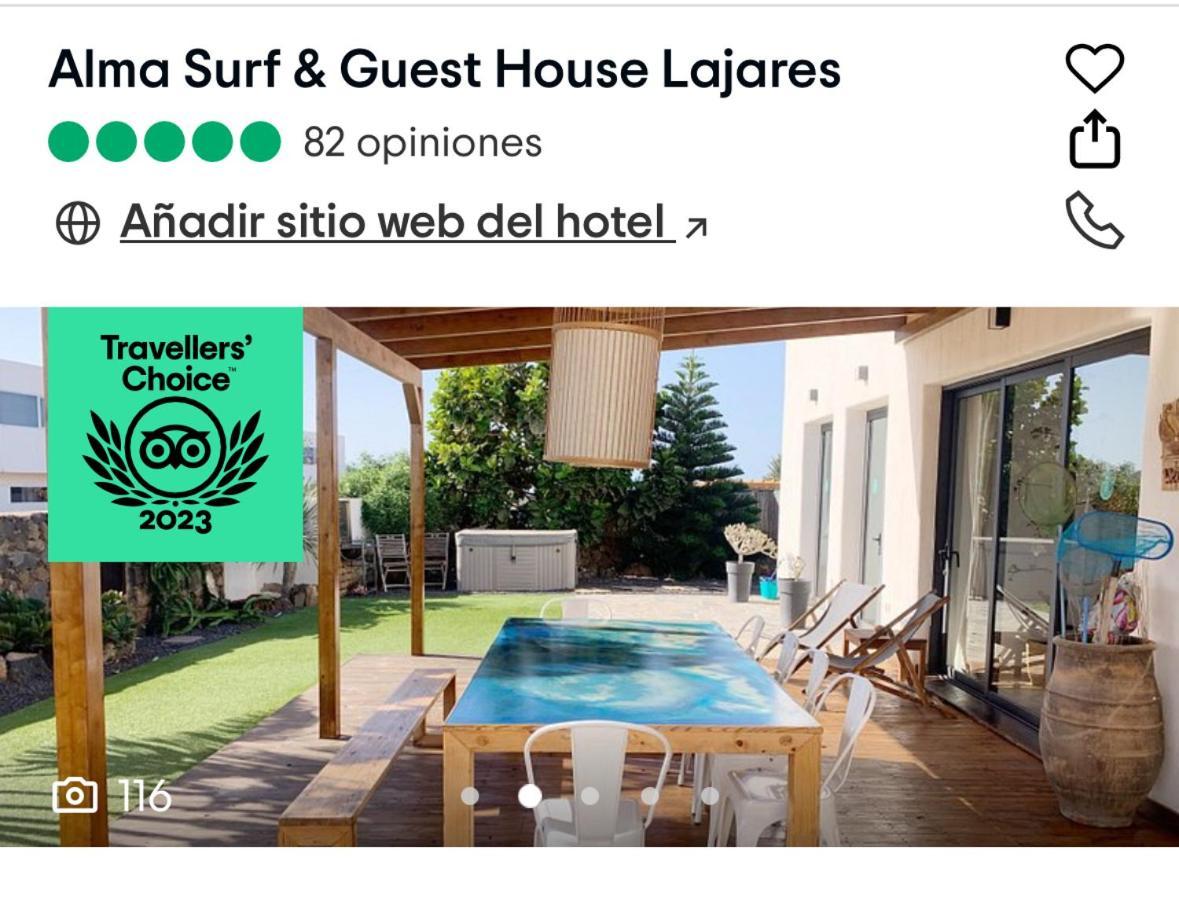 Agua Guesthouse Lajares Villa Con Jacuzzi Экстерьер фото